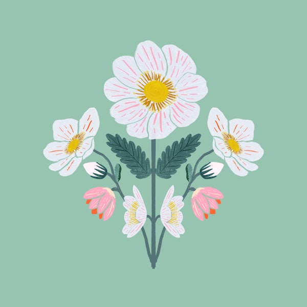 Elegant Garden Blossoms