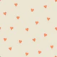 Pretty little hearts - peaches and cream - s
