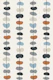 Abstract Stone Shapes Stripes Chains