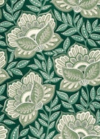Emerald and Moss Textured Chalk Chintz Small ταπετσαρία