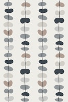 Abstract Stone Shapes Stripes Chains Grey behang