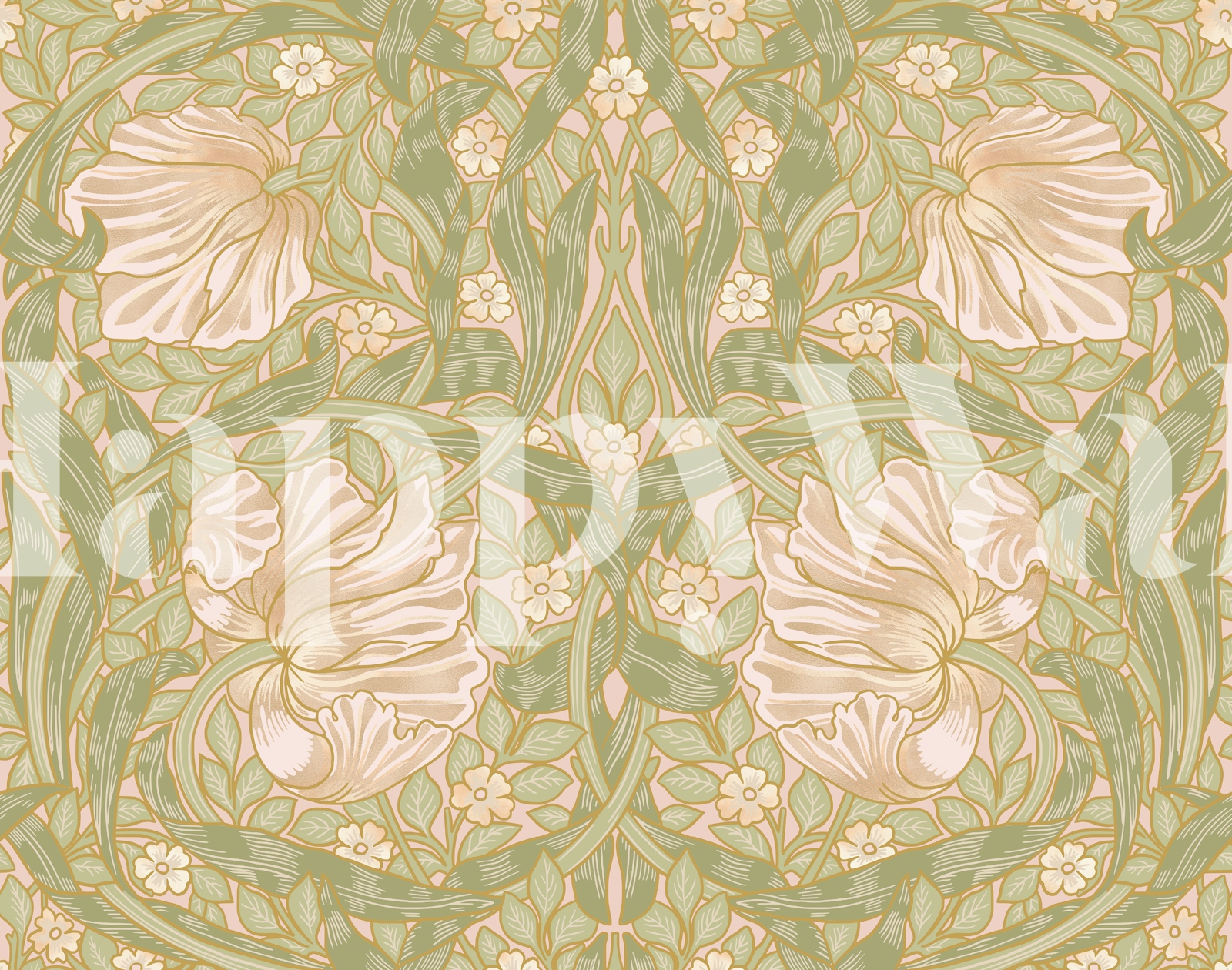 Pimpernel by William Morris Arts & Crafts 5 wallpaper | Happywall
