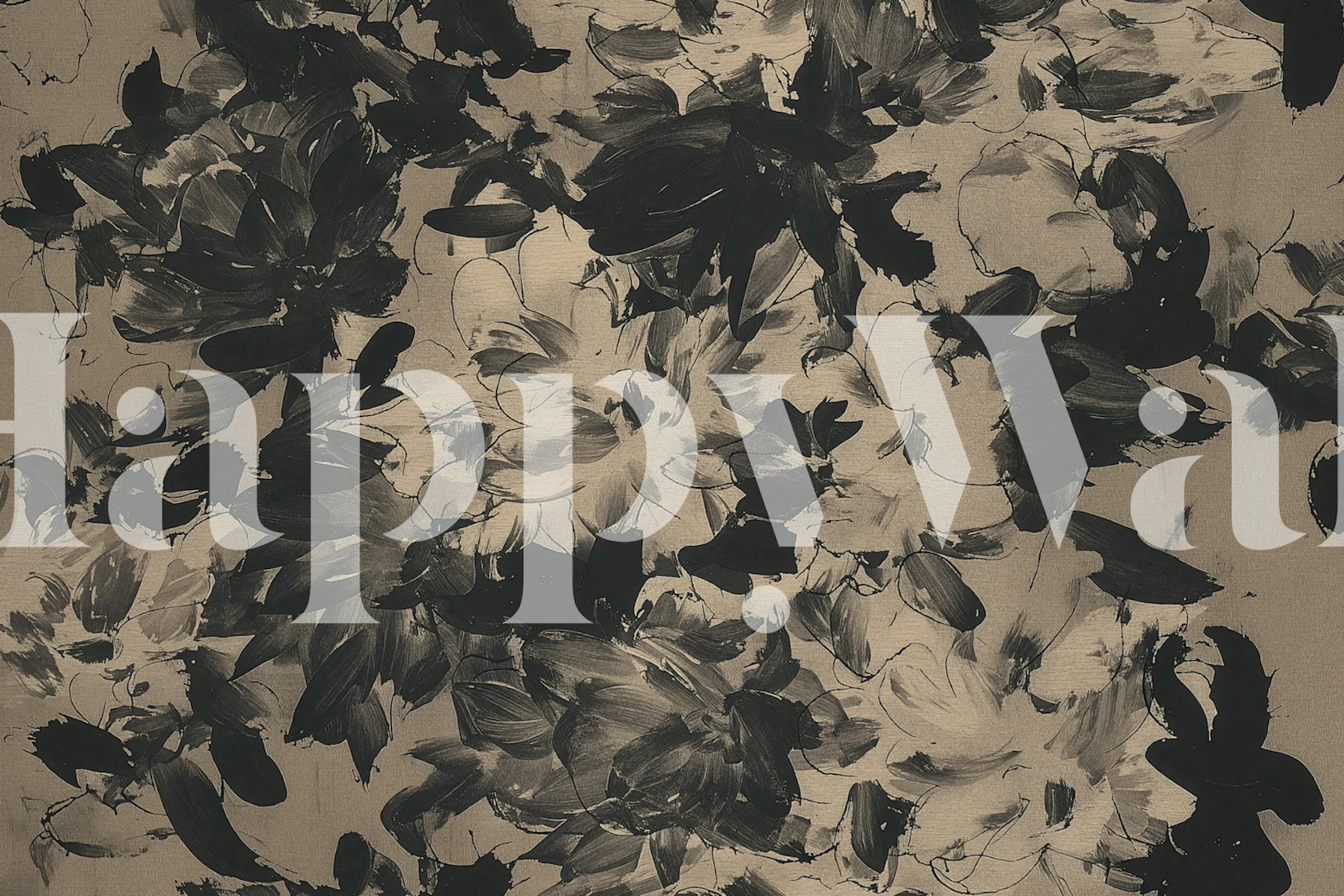 Nior Botanica papel de parede em um quarto moderno