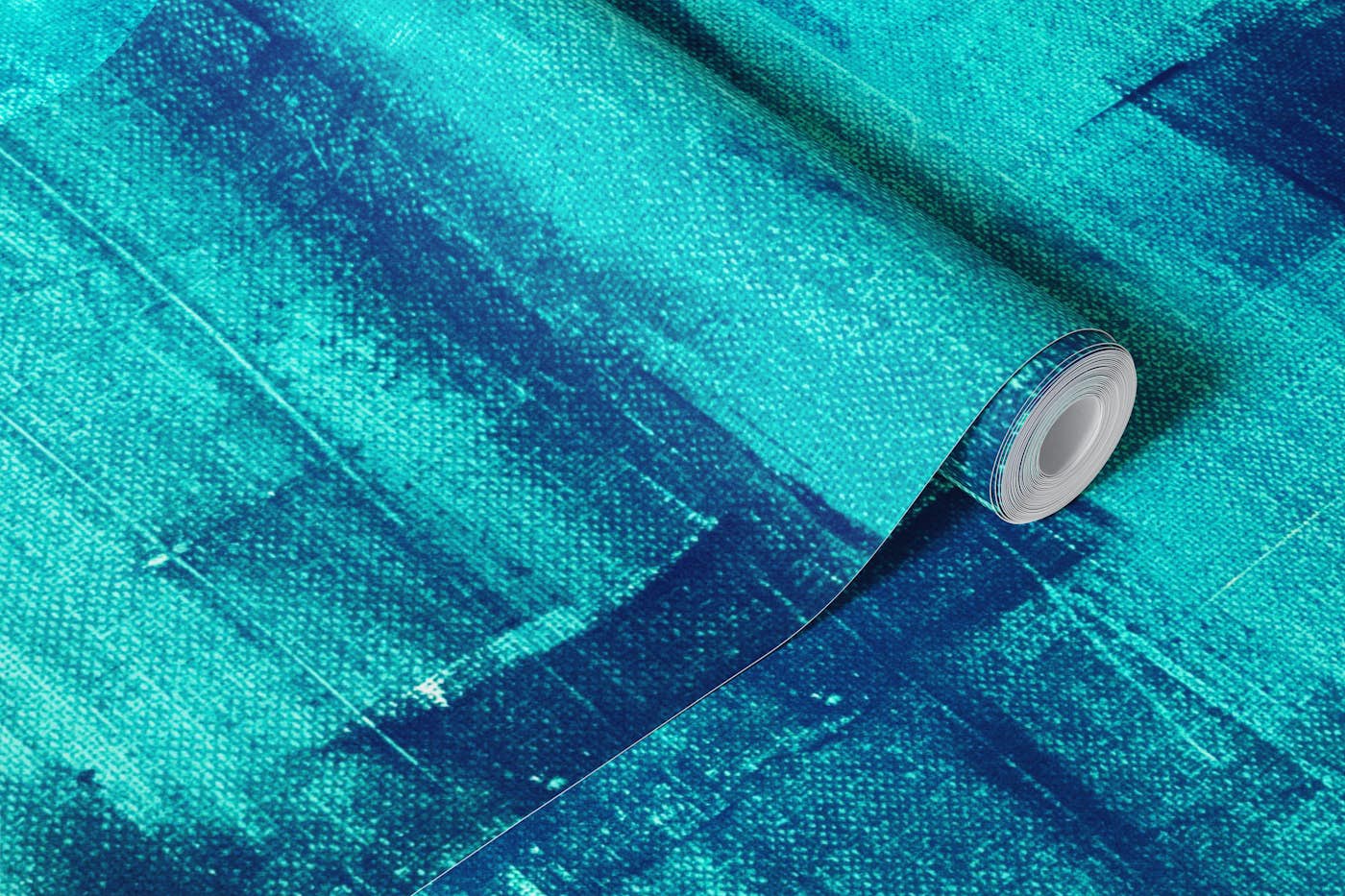 Abstract emerald wallpaper roll