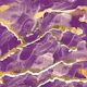 Golden Veins Cosmic Violet Marble