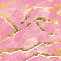 Golden Veins Orchid Pink Marble ταπετσαρία