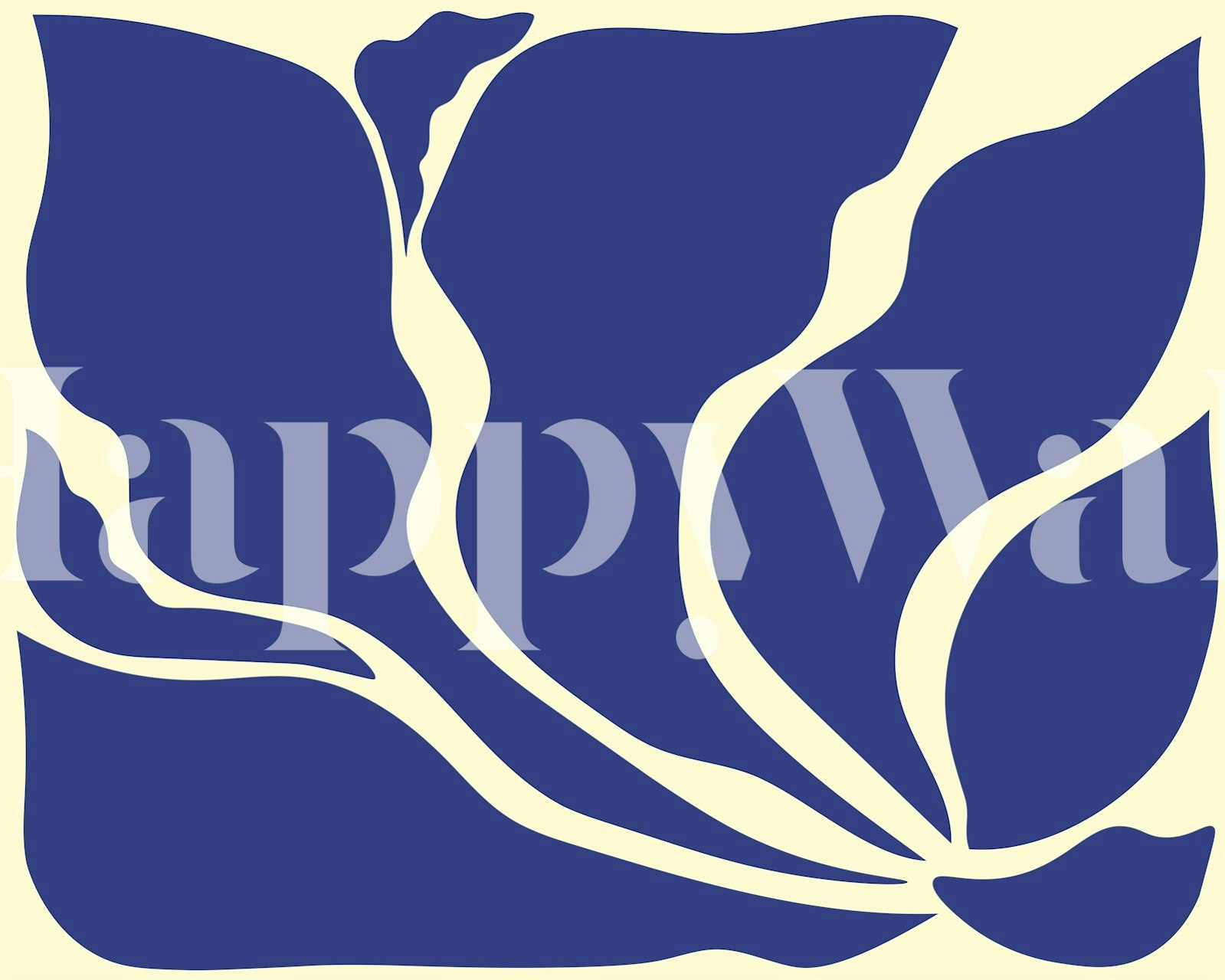 Dizajn tapete Natural Flow in Blue