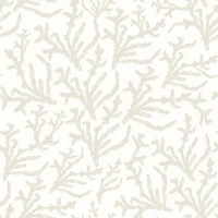 Neutral Coastal Coral Dreams wallpaper