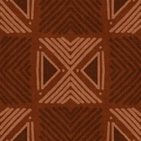 Tribal Copper Motif ταπετσαρία