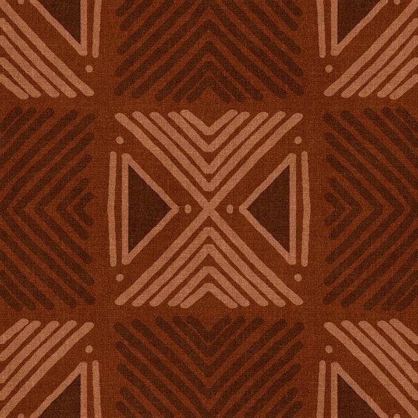 Tribal Copper Motif