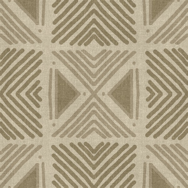 Tribal Greige Motif