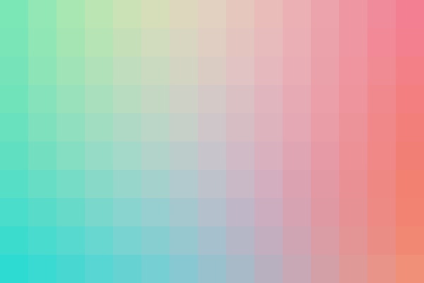 Lumen 01 Pink and Teal