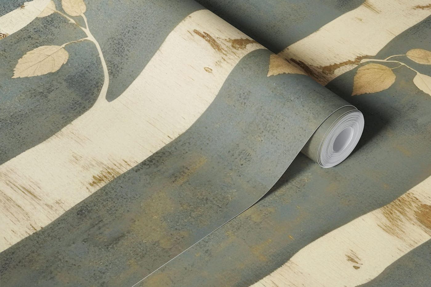 Elegant Birch Forest wallpaper roll