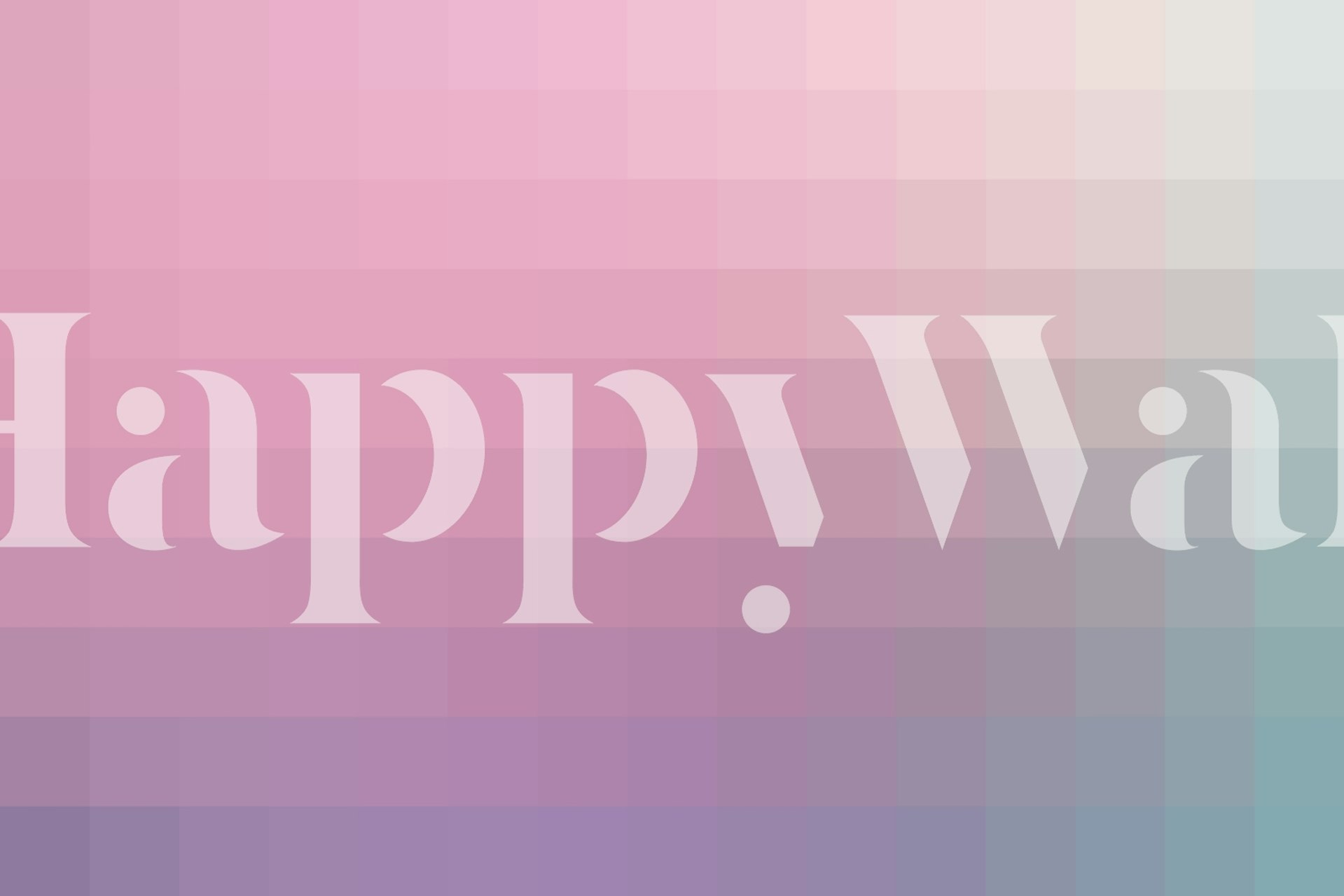 Purple and blue light wallpaper in a room