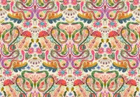 Colorful Serpent Garden papiers peint