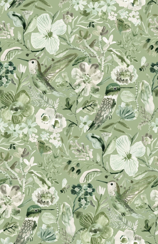 Humming Bird Sage Green