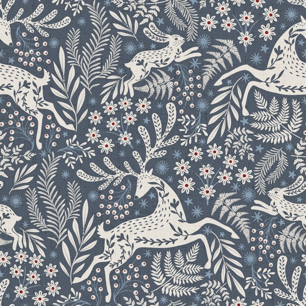 Woodland Animals Folk Pattern
