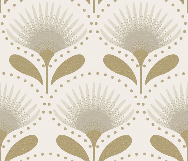 Modern Scandinavian Floral Pattern
