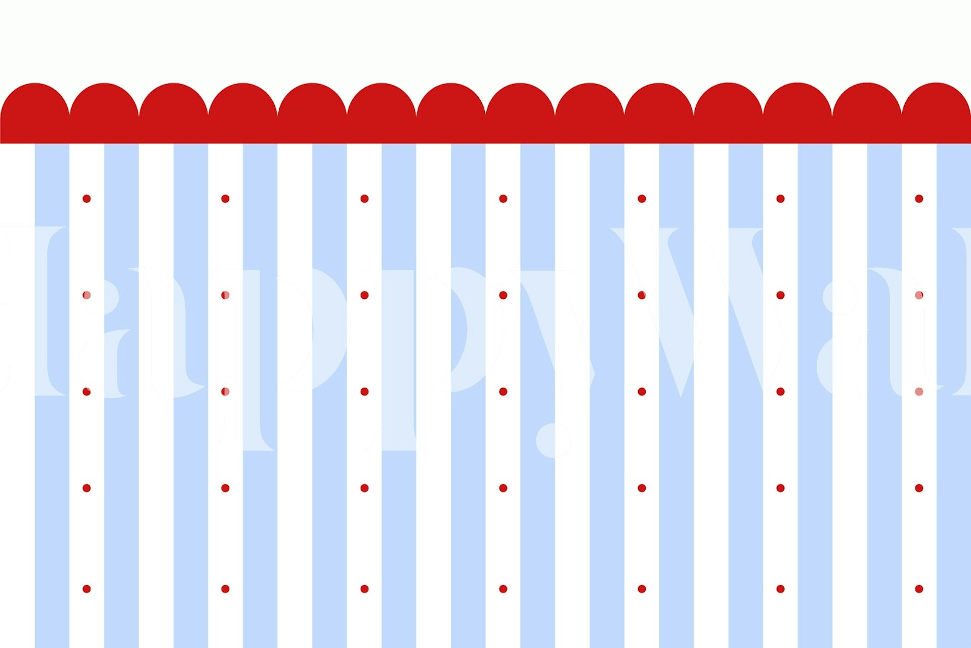 Tapeta Showtime Red and Blue w pokoju