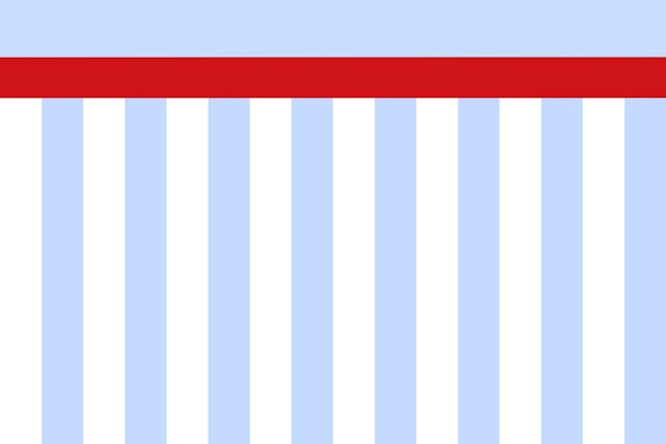 Blue and Red Stripes