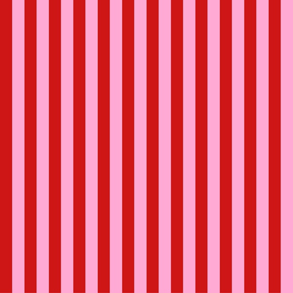 Joyful Pink and Red Stripes