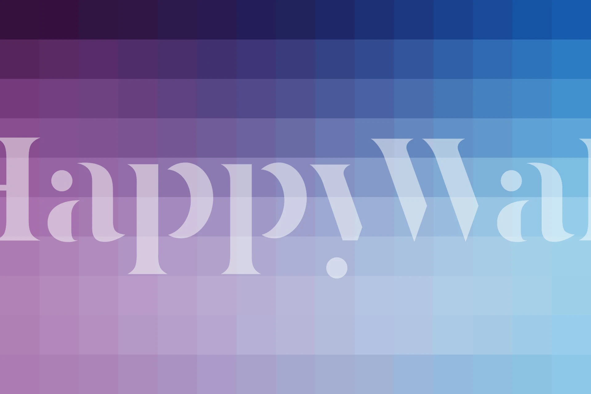 Lumen 10 Blue and Purple tapet i ett rum