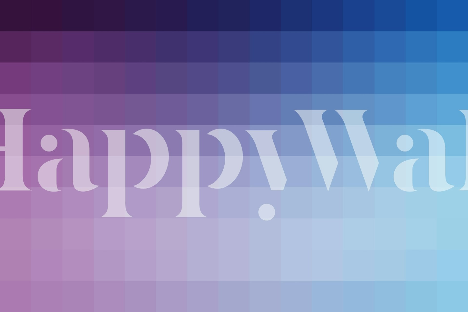 Gradient blue and purple colors blend in abstract wallpaper