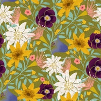 Blooming Garden Delight tapete