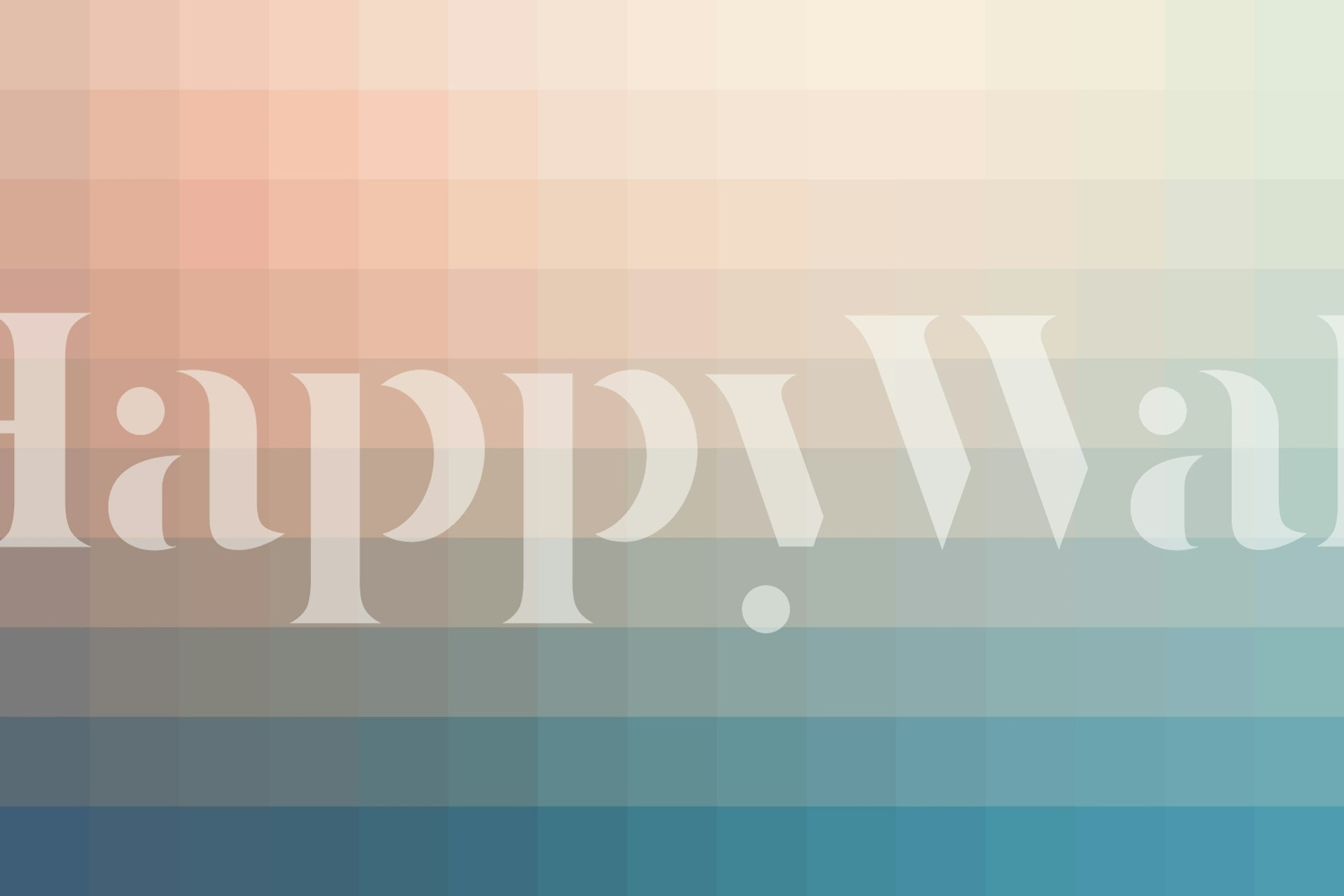 Teal and white abstract gradient wallpaper design