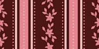 Bold burgundy pink Grandmillenial chintz tapete