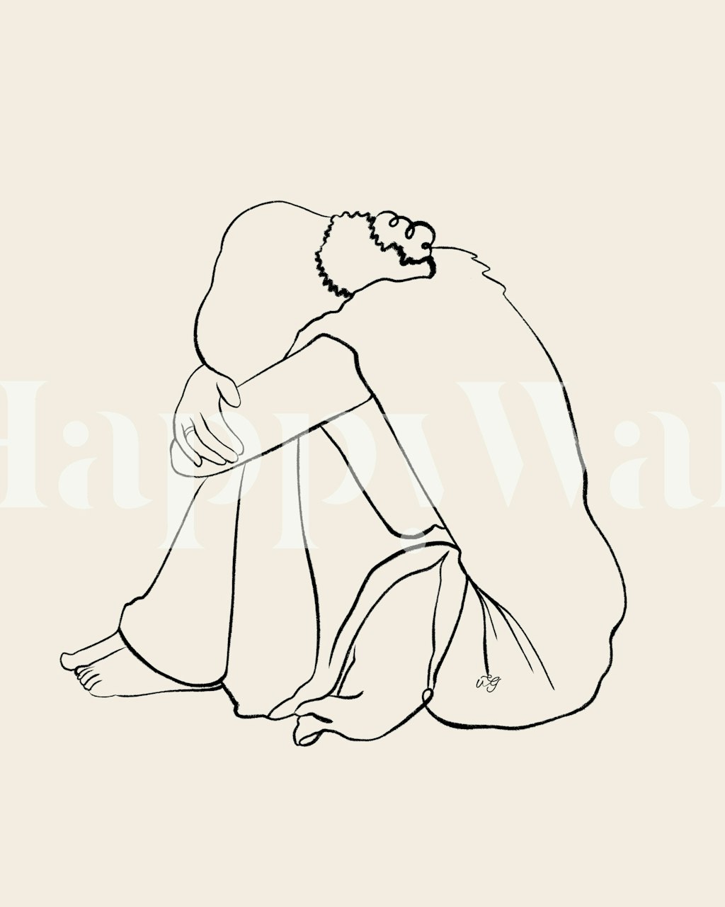 Ganga wallpaper design in a modern room