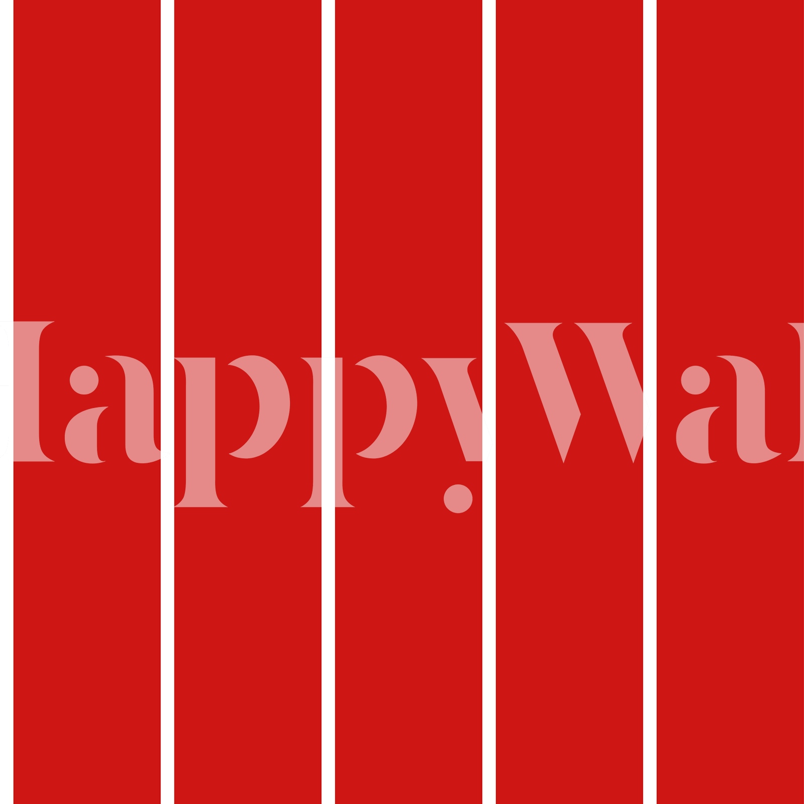 Red Striped Wallpaper for Modern Interiors