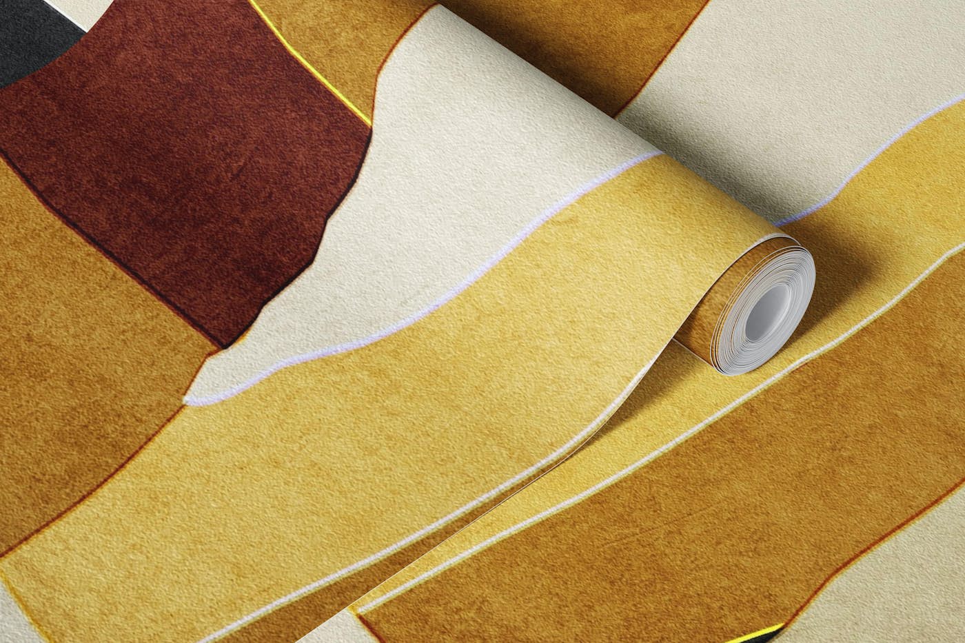 Elegant Abstract Art Print wallpaper roll