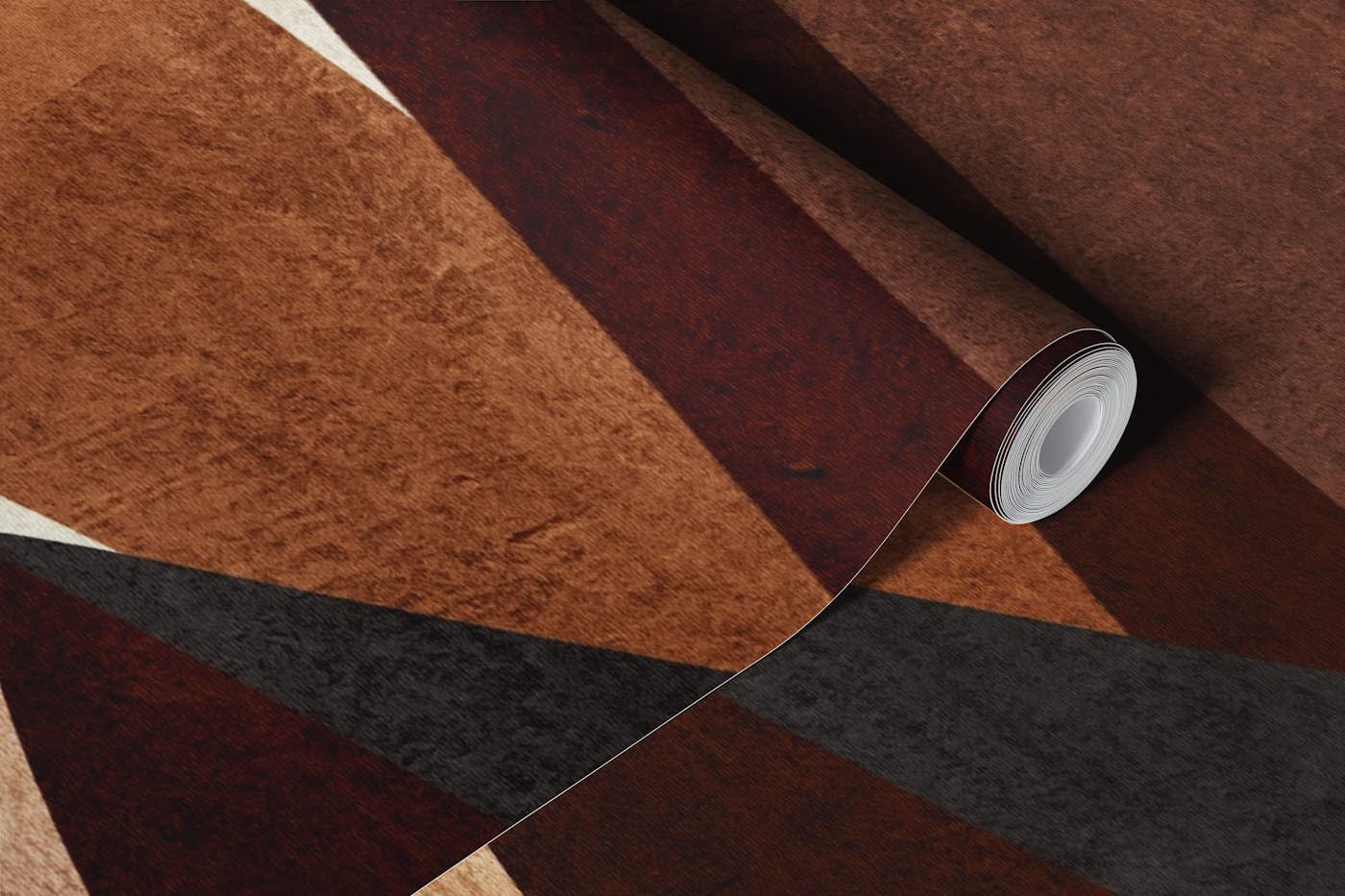 Earthy Tones Abstract Design wallpaper roll