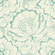 Chintz in Retro Teal on Cream