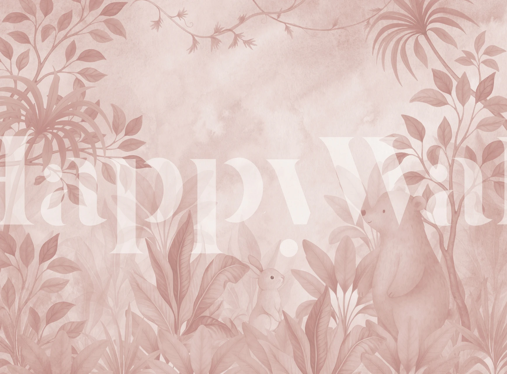 Adorable Wildlife Daydream wallpaper in a room