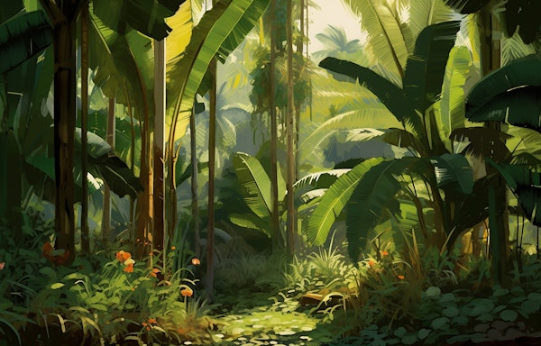 Serene Forest Dreamscape