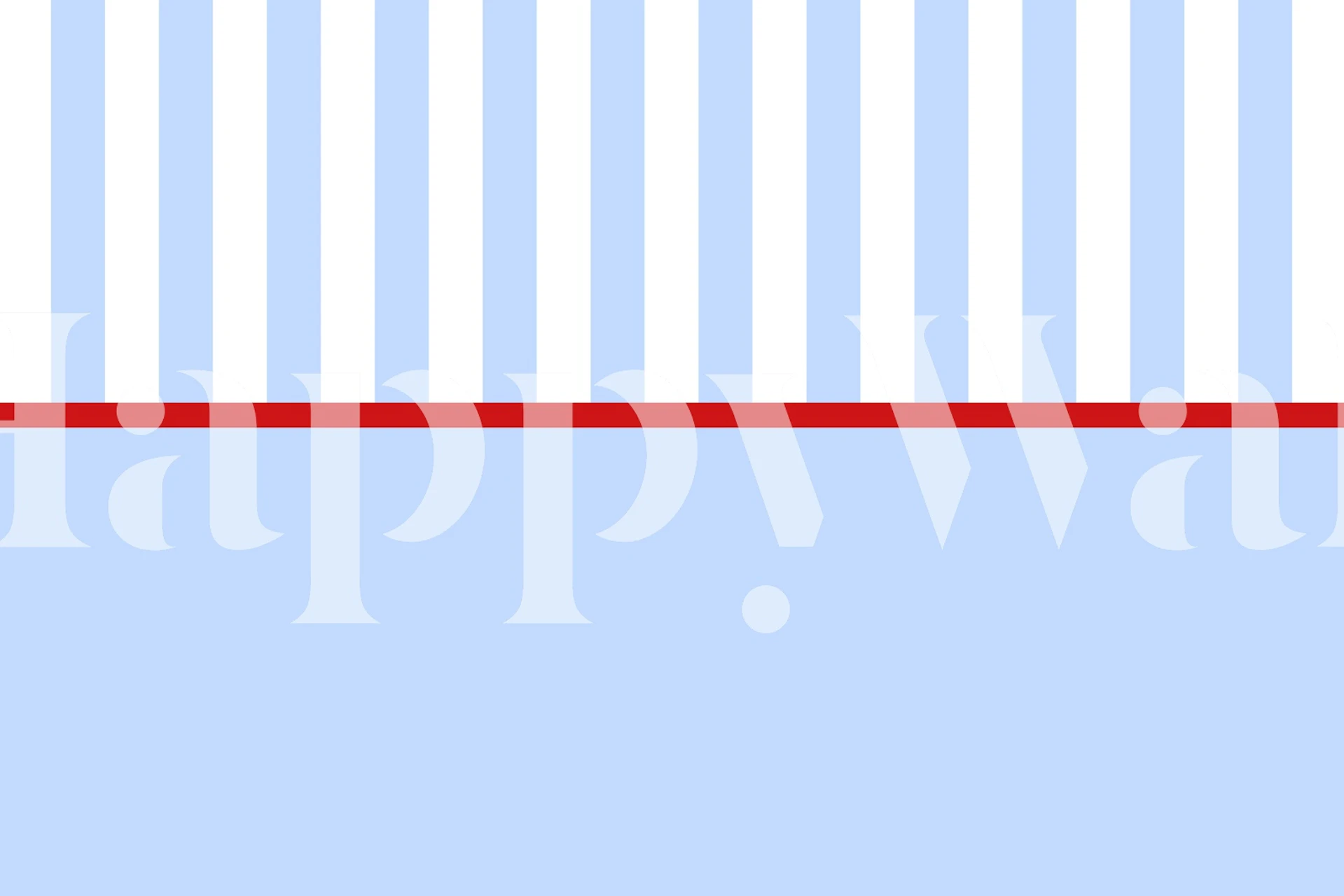 Manege Streifen Blau tapet i et rom