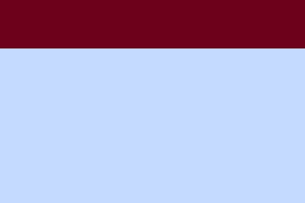 Color Blocking Burgundy and blue