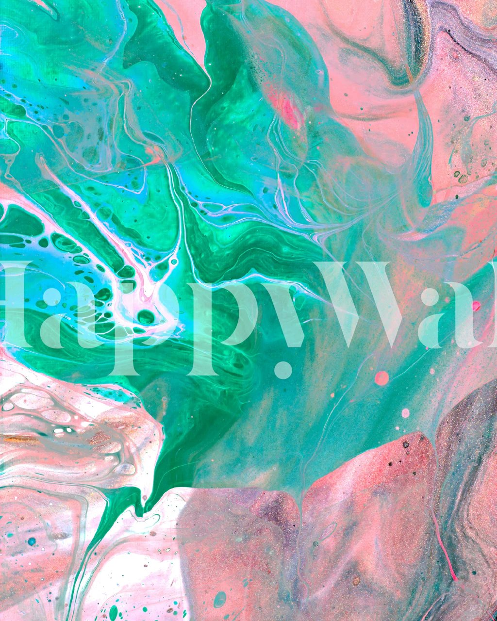 In Another World wallpaper in a stylish room