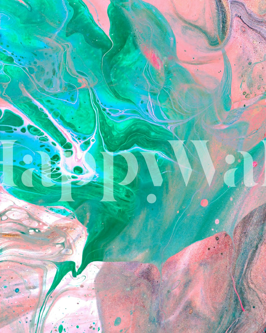 In Another World wallpaper in a stylish room