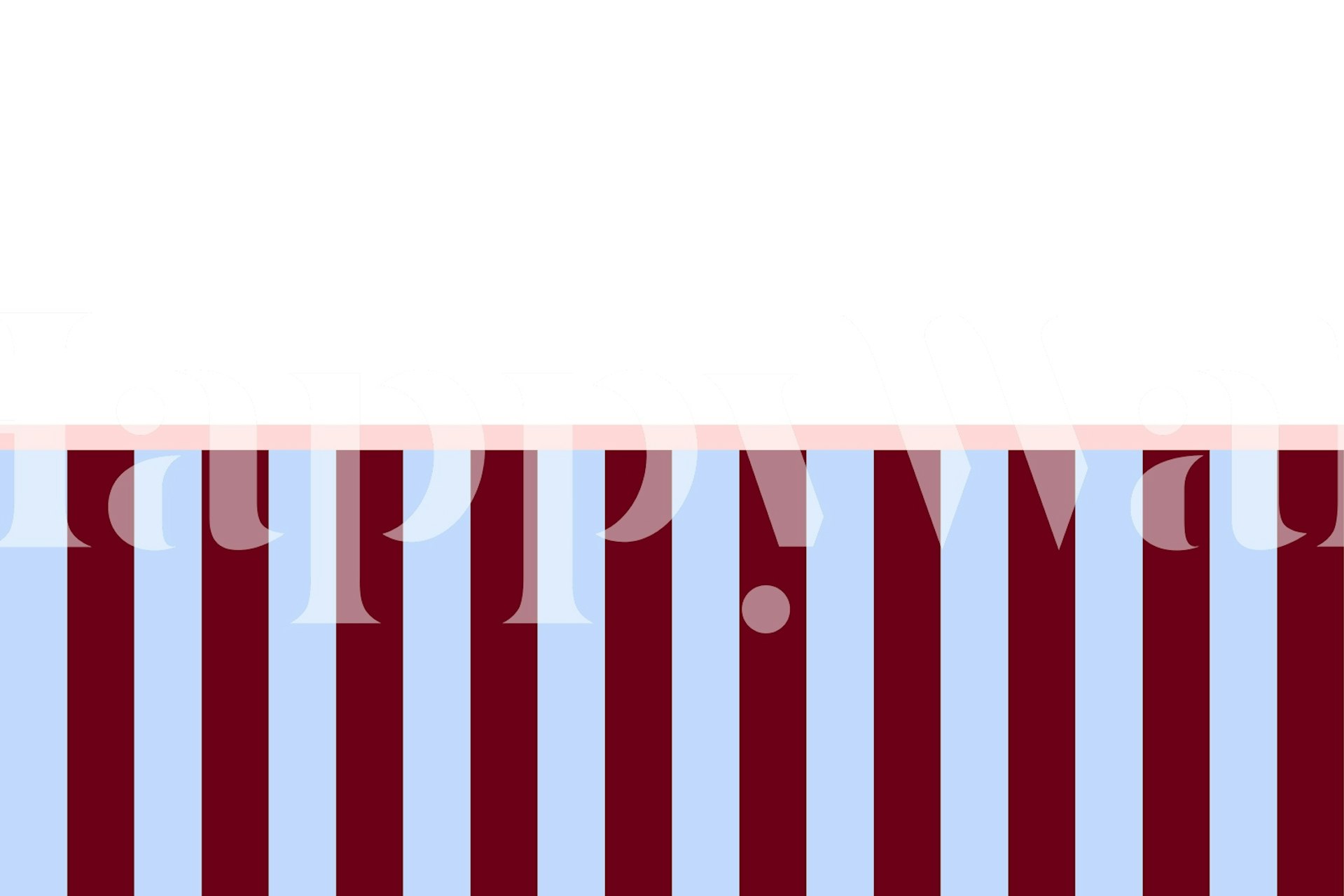 Burgundy and blue vertical stripes on white background wallpaper