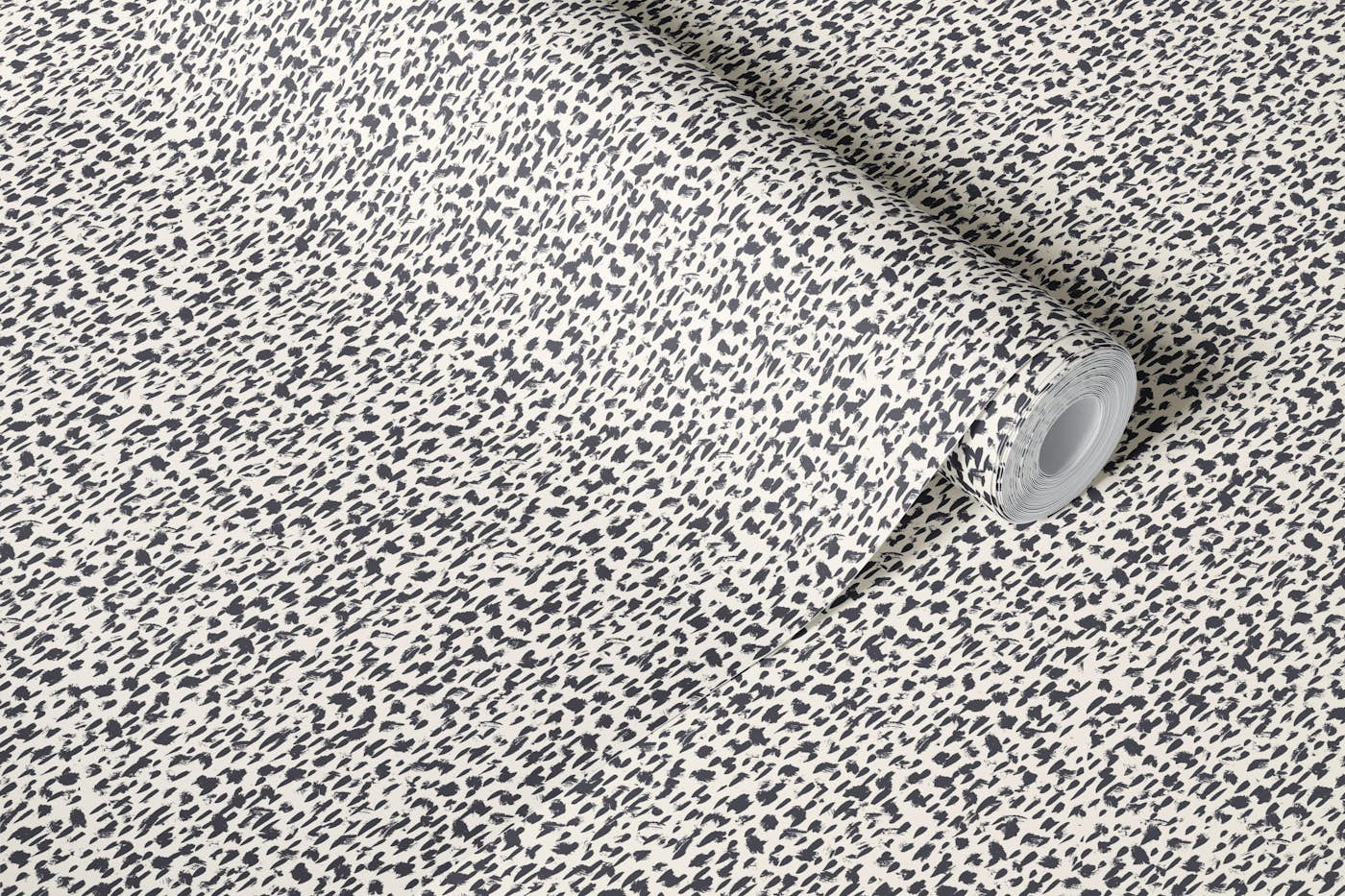 Monochrome Abstract Spots wallpaper roll
