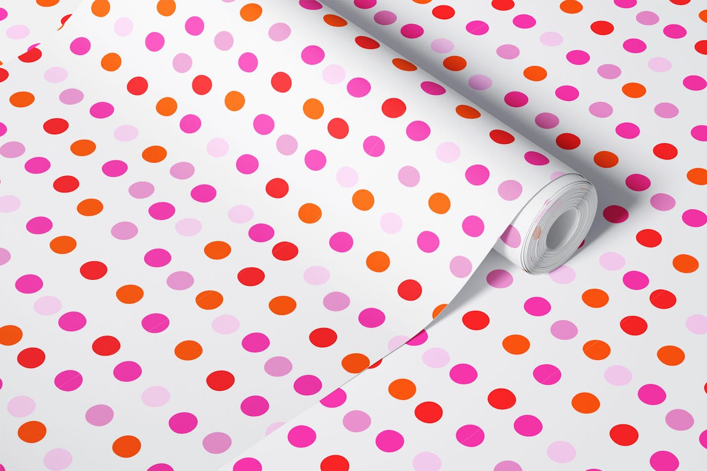 Joyful Dot Dance wallpaper roll