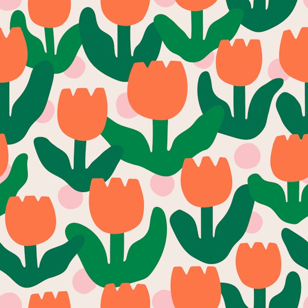 Tulip Tango with Polka Dots