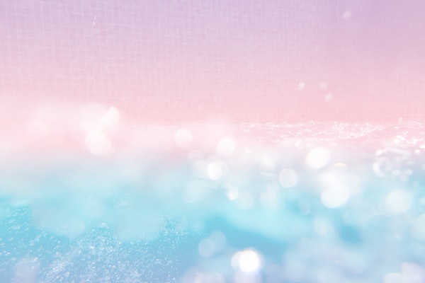 Mermaid Pool Bokeh Glam 1