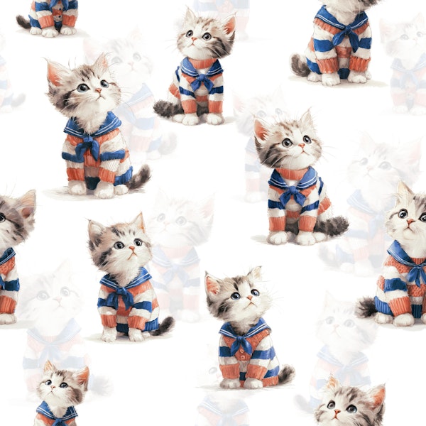 Sailor Kittens Charm