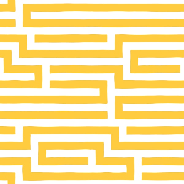 Bold Stripes Horizontal Yellow