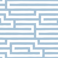 Bold Stripes Horizontal Light Blue wallpaper