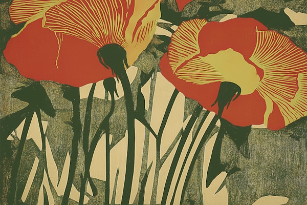 Vibrant Poppy Flower